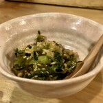 菜づけ百屋 - 鯖と高菜のラー油炒め
