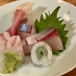 菜づけ百屋 - 刺身盛り合わせ