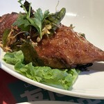 アユタヤ - おすすめランチのタイハーブのグリルチキン