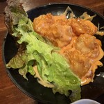 ぽんぽこたぬきのかくれ家 - 海老マヨ