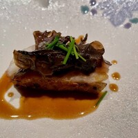 薪焼 銀座おのでら - 長崎　九絵　舞茸　アルベールソース