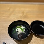 日本料理 e. - 金目鯛の真薯のお吸い物