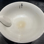 支那ソバ 小むろ - 美味しく頂きました。ごちそうさまでした♪