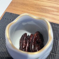 和牛中國菜 熊ノ花レ - お口直しのピーカンナッツ