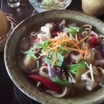 ツナと野菜の和風スープパスタ　1030en