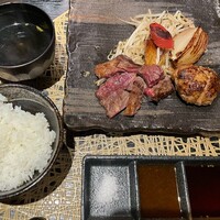 鉄板焼き 太縁 - 