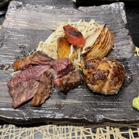 鉄板焼き 太縁 - 