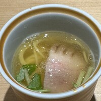 博多 鮨 桃の木 - 麺
