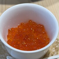 銀座 鮨 魯久 - イクラの小丼
