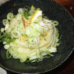 本格手打 いわしや - しょうゆうどん(冷)(2014/6)