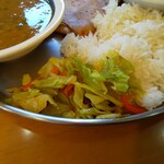 インディアン・レストラン　ロタ - キャベツとニンジンのバジ