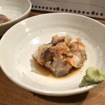 寿司一 - アテのつぶ貝