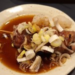 やきとん きむら - はらみはねぎポン酢