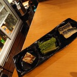 食と和酒の店 暁 - お通し  ¥500