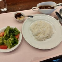 厳選洋食さくらい - サラダ、ハヤシ