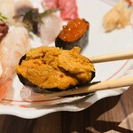 鮨　しらはた - 雲丹