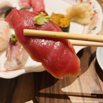 鮨　しらはた - 漬けマグロ