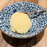 鮨　しらはた - りんごシャーベット