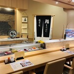 鮨　しらはた - カウンター