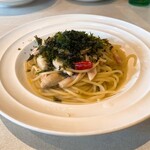 イタリアンレストラン ピッツェリア	 - 牡蠣がごろごろ入ってました♪生麺がモチモチです