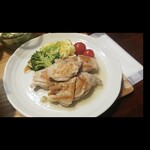 キッチン ブルー グローブ - （おまけ）３月のハーブとアンチョビ風味の鶏もも肉コンフィ、これを期待していた・・