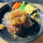 焼肉 炭こう - 仙台牛ハンバーグ