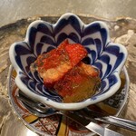 29LABO - デザートの紅ほっぺにアセロラジュレ乗せ