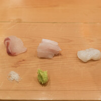 鮨 しゅん輔 阿佐ヶ谷 - みずだこ、入り酒につけたクエ、真鯛