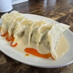 風の子ラーメン - 釜ゆで餃子　ごまだれ