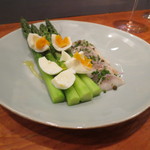 Ata - アスパラガスのスチームと鰊のマリネ2