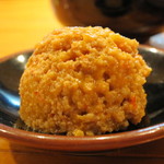 田中商店 - 赤オニ（辛子挽肉）　120円
      