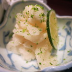 青華こばやし - 26年6月　鱧卵　アップ