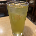 ととや料理 佗助 - 緑茶ハイ