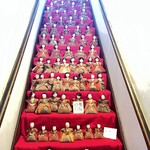 国登録文化財 二木屋 - 入り口左手の階段