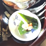 国登録文化財 二木屋 - 前菜　竹胡瓜