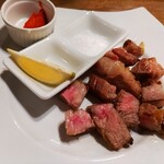 スペイン魚介バル - 栗豚肉のロースト