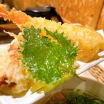 やたがらす UDON - 天ぷら３種