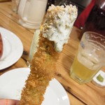 自家製ソーセージ＆麦酒 SARU BACON - 肉巻きアスパラ（季節限定）