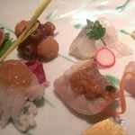 浪速割烹 㐂川 - お造り