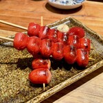 炭火焼鳥 きち蔵 - 赤ウインナー