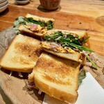 炭火焼鳥 きち蔵 - 玉子サンド