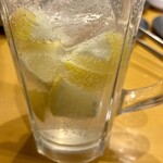 ホルモンちゃんスケ - 生レモンサワー