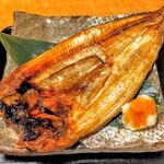 茶寮 ふ川 - 羅臼産ほっけ焼