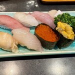 すし居酒屋 樽 - 大将おまかせ　これ、特上どころか極上にぎりです