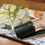 かに道楽 - 鍋の具材
