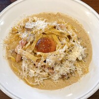 PASTA of LIFE - 【大盛】ポルチーニ トリュフ卵黄（1,800円税込）