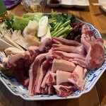 ジビエ料理屋 べんけい - 焼肉（猪の肩ロース、穴熊の肉、鹿モモ肉など）・焼き野菜