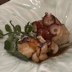 よいまち 朔真 - 水だこ一味醤油焼