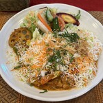 インド家庭料理 ラニ - チキンビリヤニ