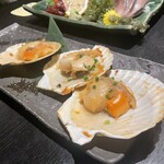 くいもの屋わん - 帆立の浜焼き